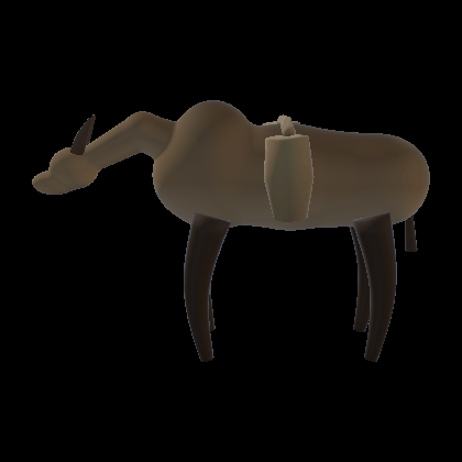 mine mule, plodding, under load