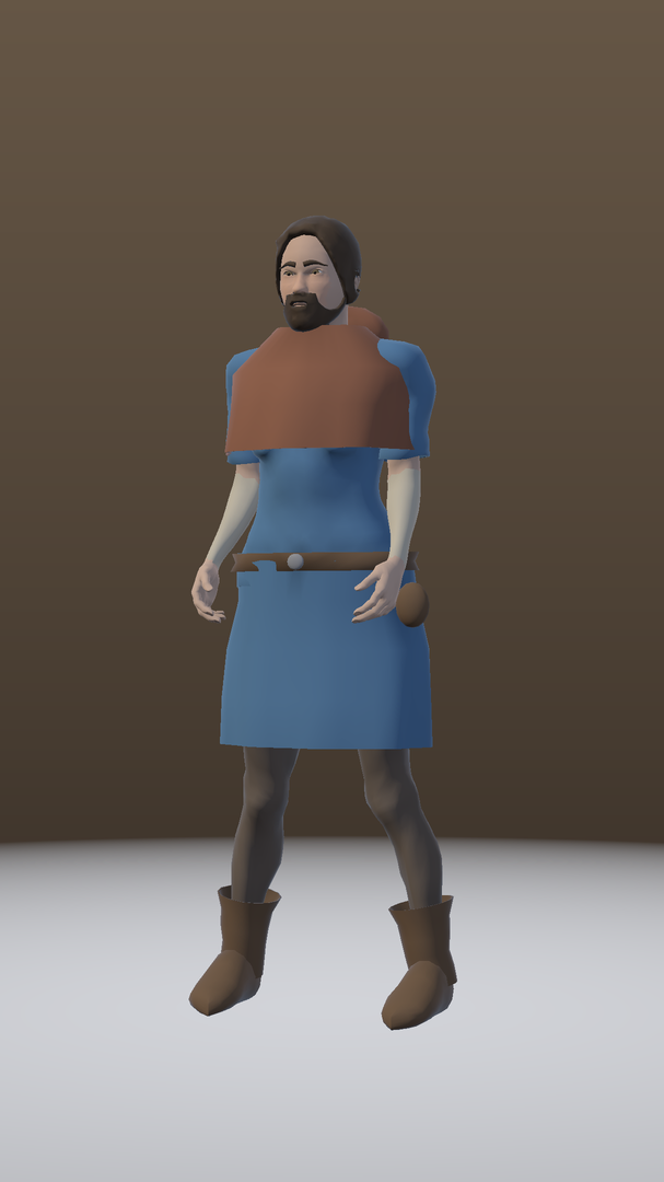 Human character portrait