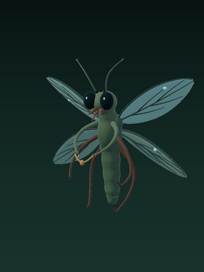 Fairy character portrait