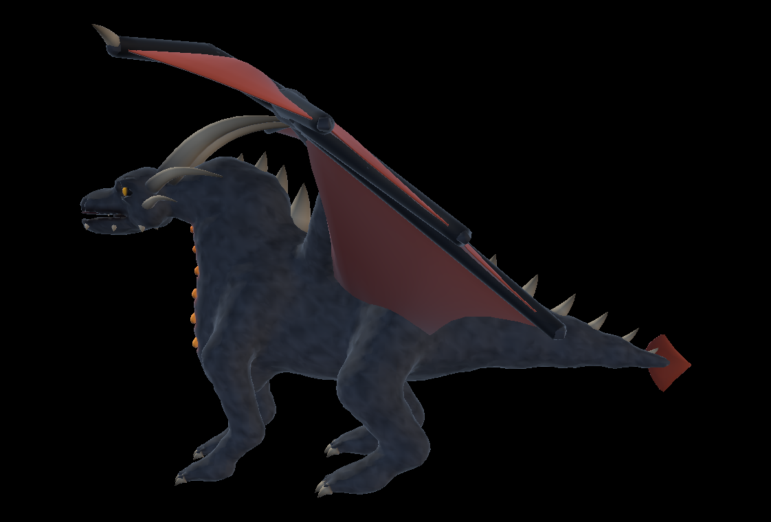 Western Drake in profile